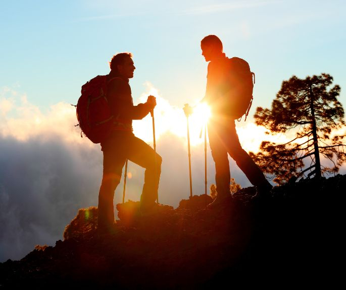 Three doctors having a conversation